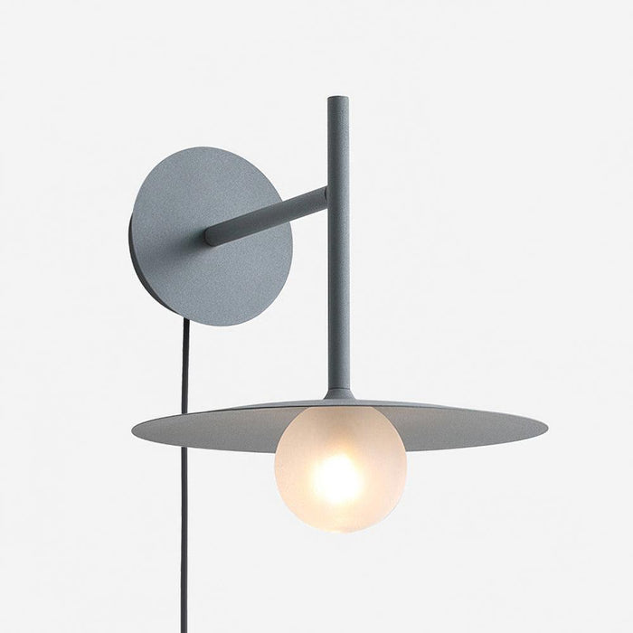 Gea Iron Plug-In Wall Lamp-DWHOME