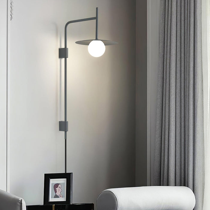 Gea Swing Arm Wall Lamp-DWHOME