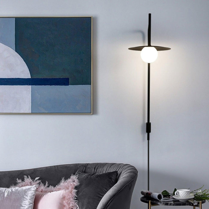 Gea Swing Arm Wall Lamp-DWHOME