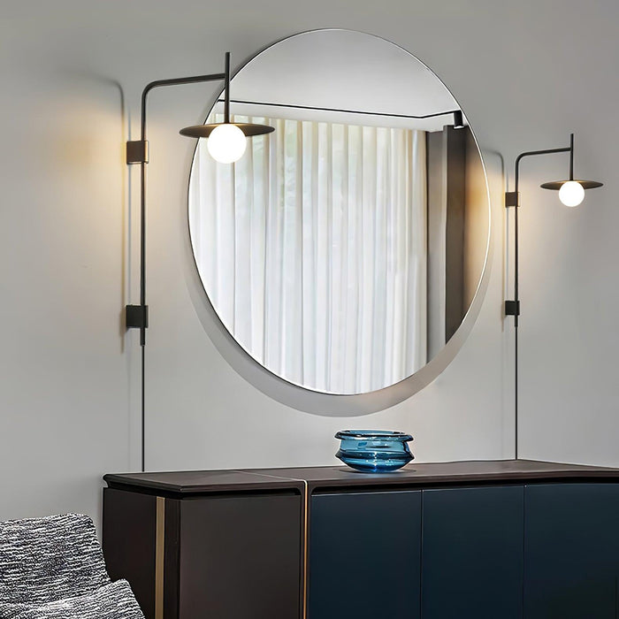 Gea Swing Arm Wall Lamp-DWHOME