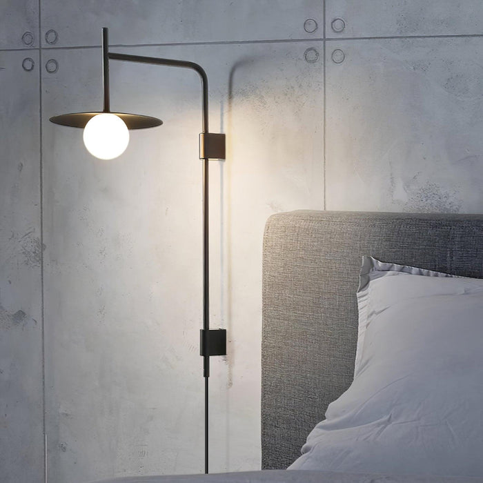 Gea Swing Arm Wall Lamp-DWHOME