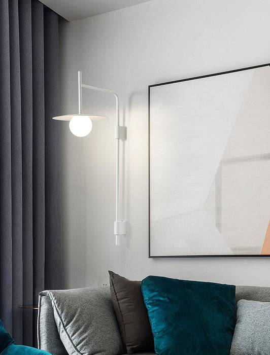 Gea Swing Arm Wall Lamp-DWHOME