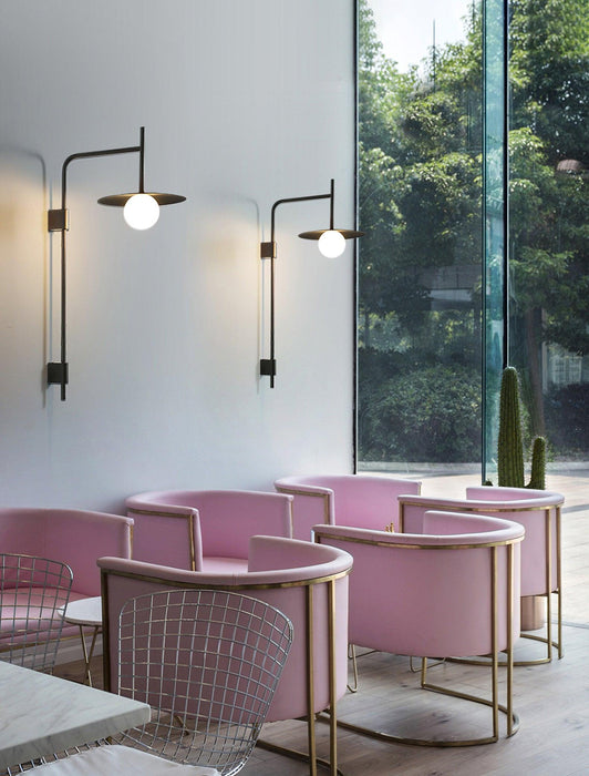 Gea Swing Arm Wall Lamp-DWHOME