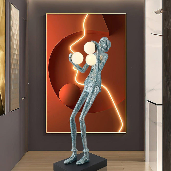 Gentleman Sculpture Floor Lamp - DWHOME