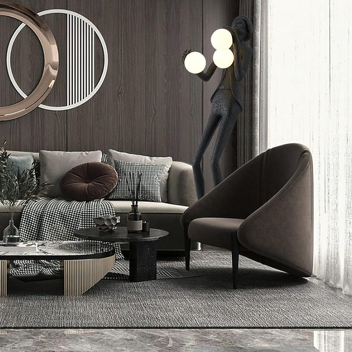 Gentleman Sculpture Floor Lamp - DWHOME