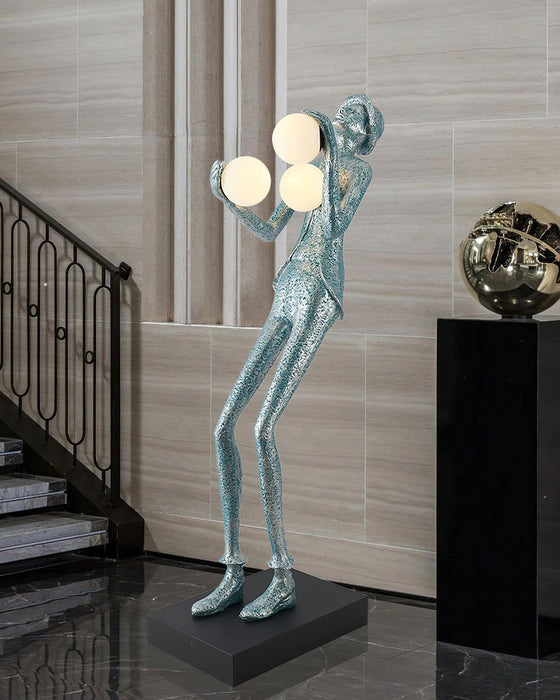 Gentleman Sculpture Floor Lamp - DWHOME