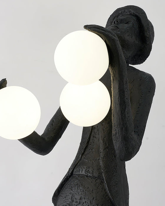 Gentleman Sculpture Floor Lamp - DWHOME