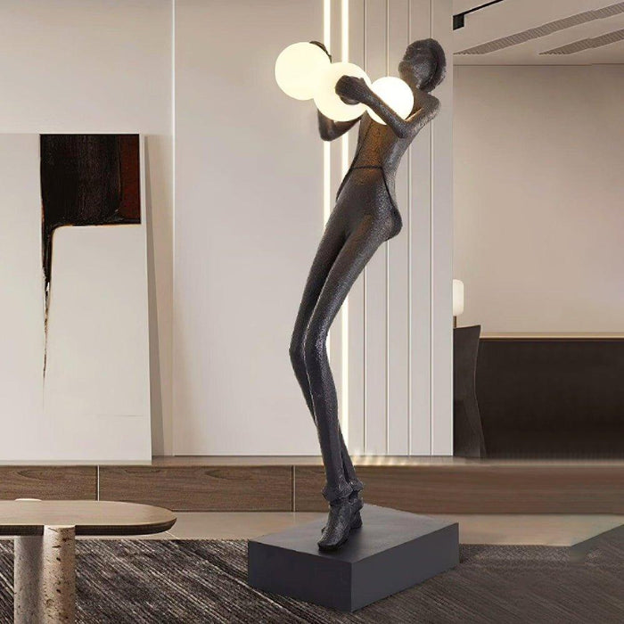 Gentleman Sculpture Floor Lamp - DWHOME