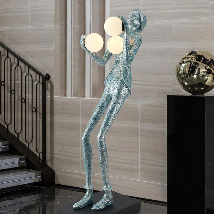 Gentleman Sculpture Floor Lamp - DWHOME