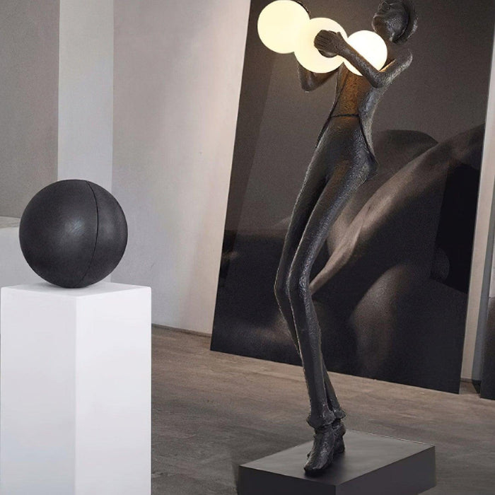 Gentleman Sculpture Floor Lamp - DWHOME