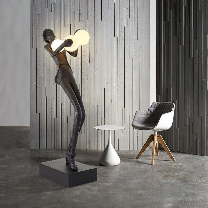Gentleman Sculpture Floor Lamp - DWHOME