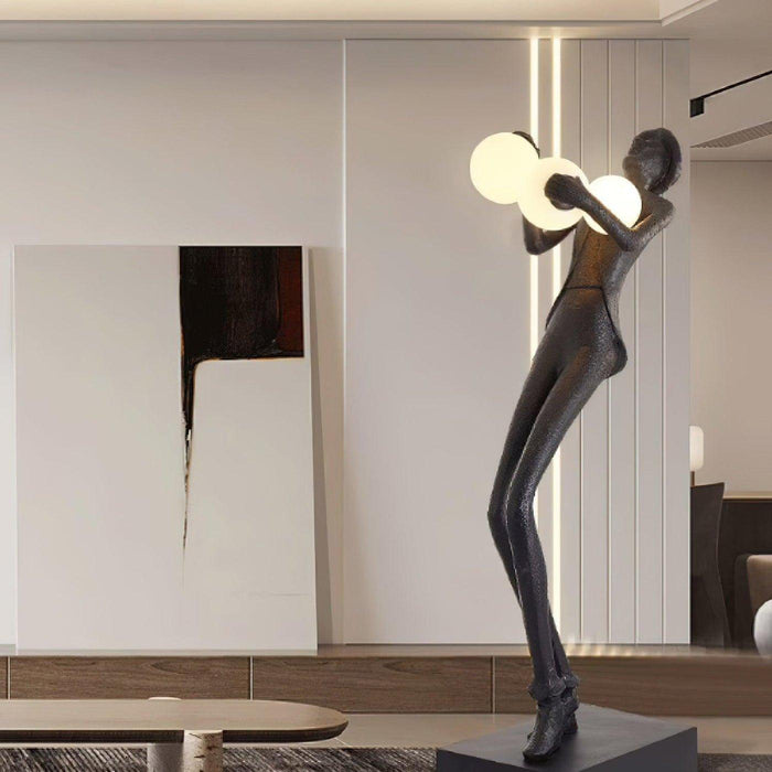 Gentleman Sculpture Floor Lamp - DWHOME