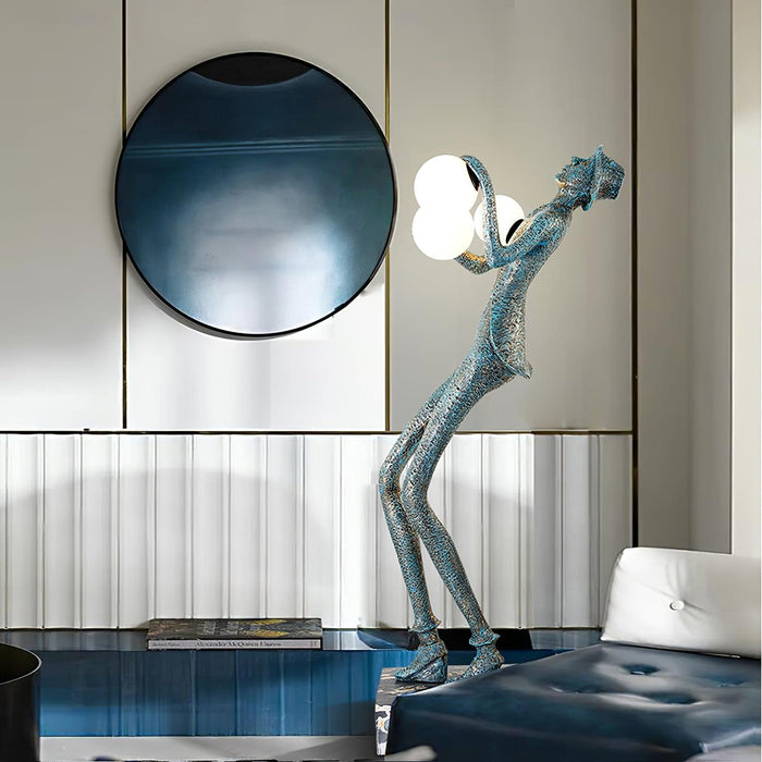 Gentleman Sculpture Floor Lamp - DWHOME