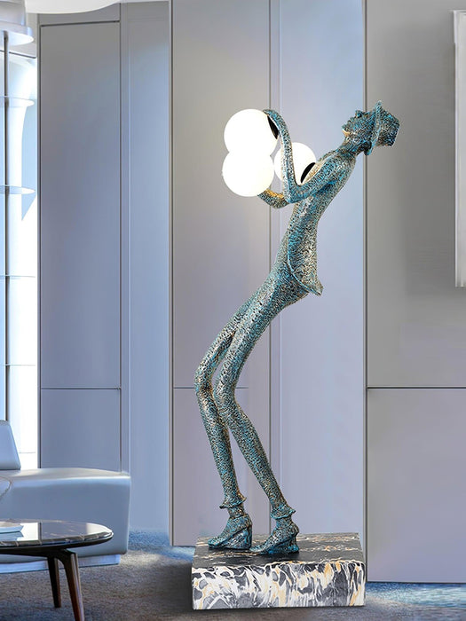 Gentleman Sculpture Floor Lamp - DWHOME