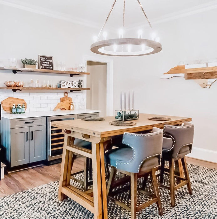 Geoffrey Wood Chandelier-DWHOME