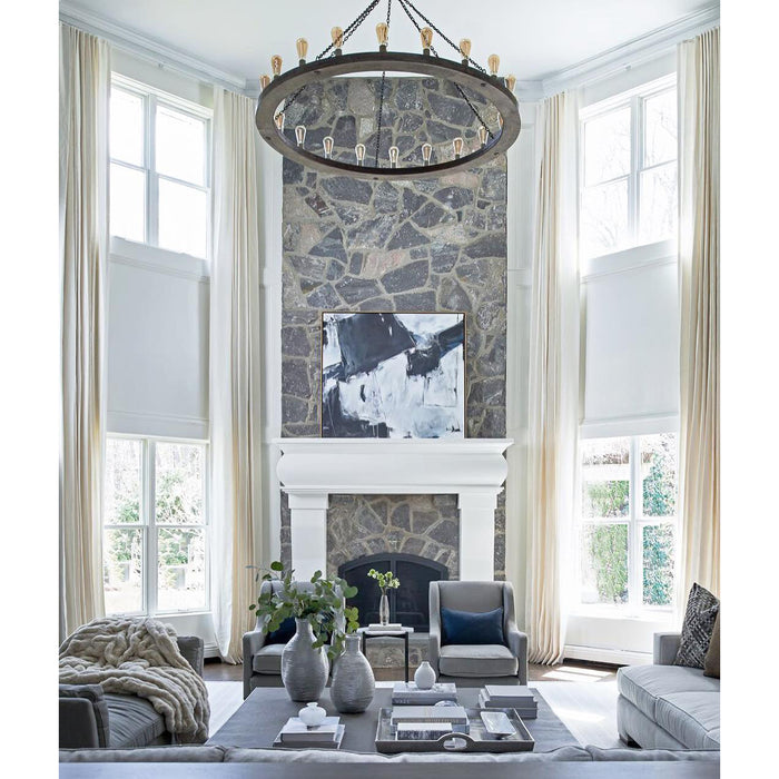 Geoffrey Wood Chandelier-DWHOME