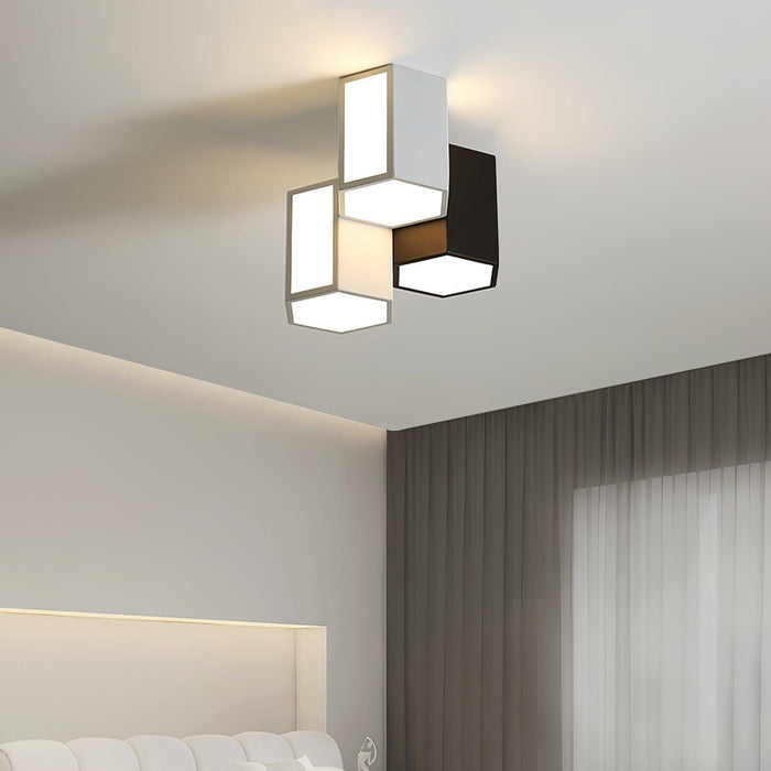 Geometric Collection Ceiling Light-DWHOME