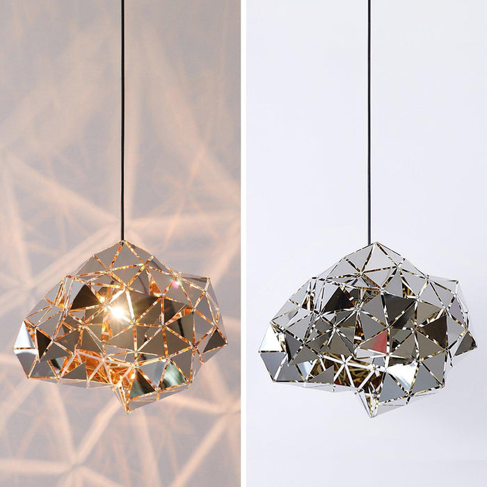 Geometric Panel Pendant Lamp-DWHOME