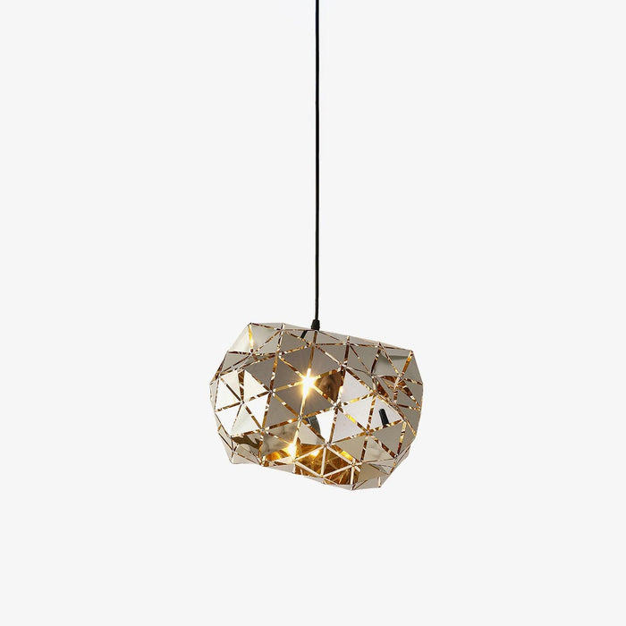 Geometric Panel Pendant Lamp-DWHOME