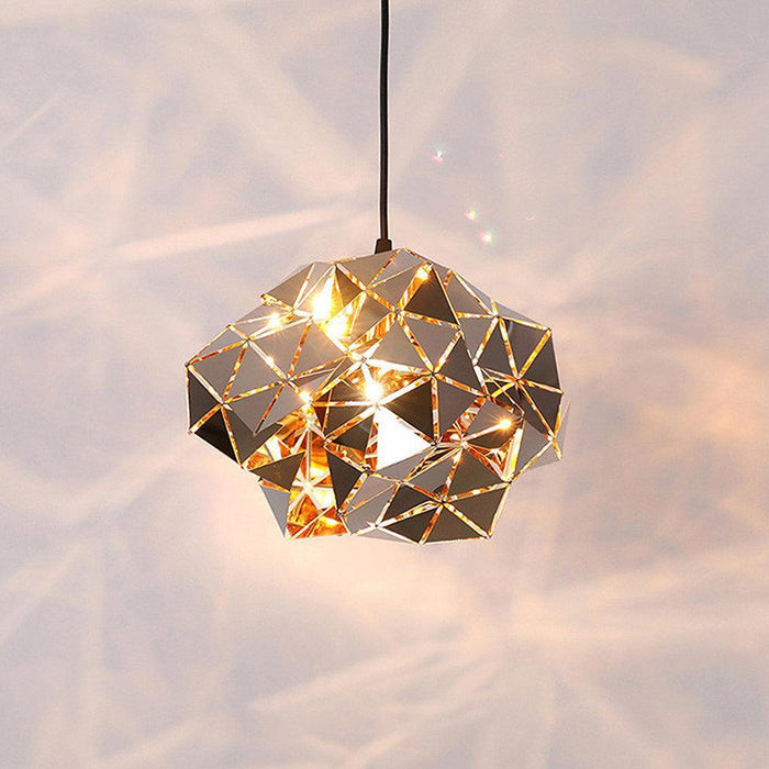 Geometric Panel Pendant Lamp-DWHOME