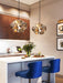 Geometric Panel Pendant Lamp-DWHOME