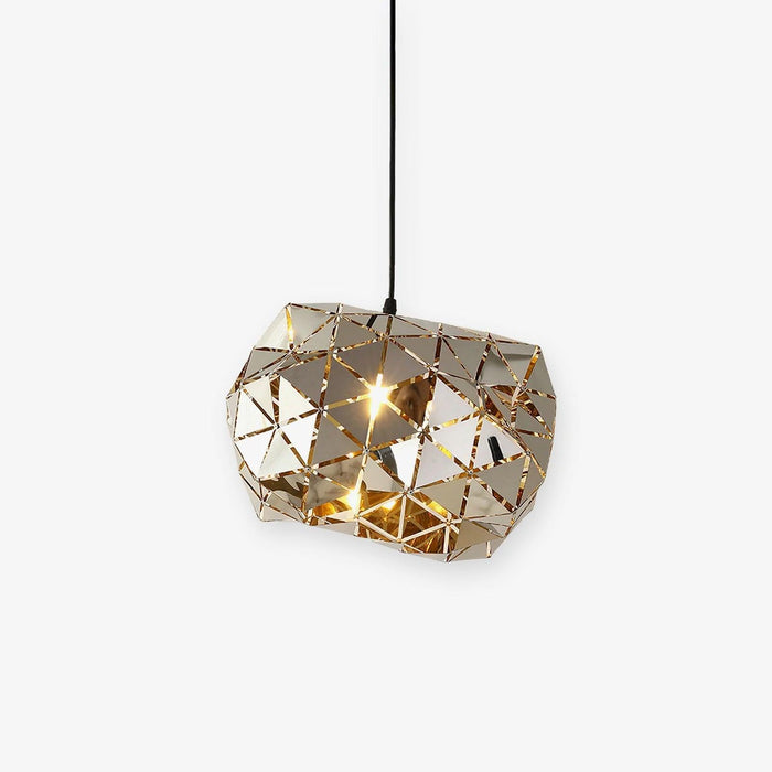 Geometric Panel Pendant Lamp-DWHOME