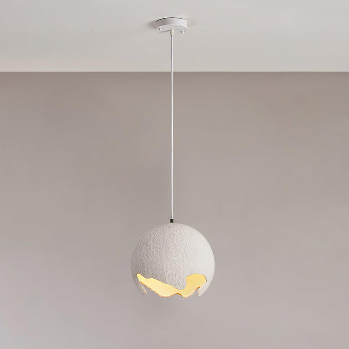 Geometric Resin Pendant Light-DWHOME