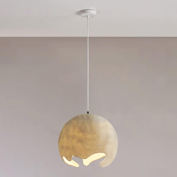 Geometric Resin Pendant Light-DWHOME
