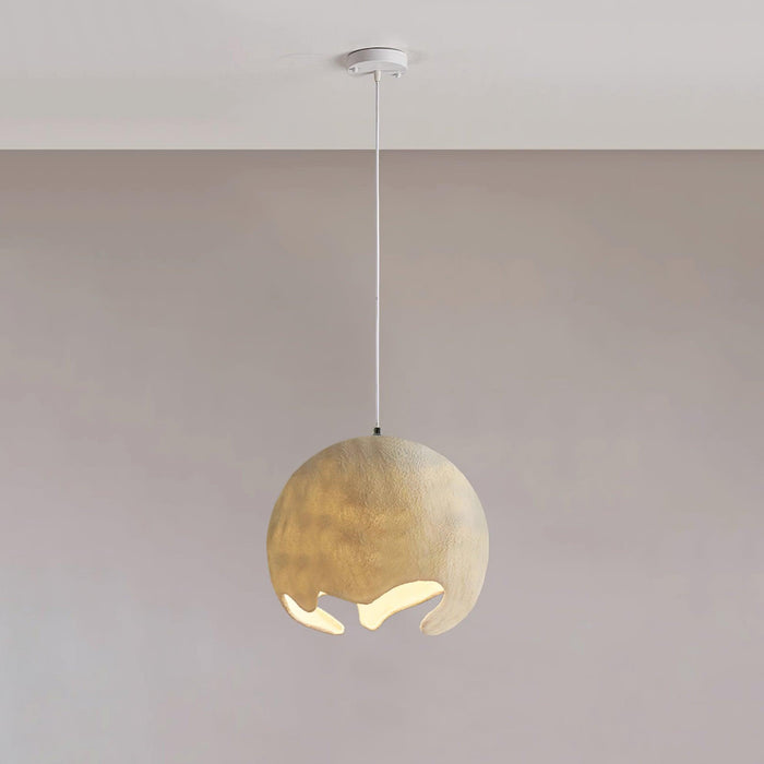 Geometric Resin Pendant Light-DWHOME