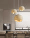 Geometric Resin Pendant Light-DWHOME