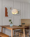 Geometric Resin Pendant Light-DWHOME