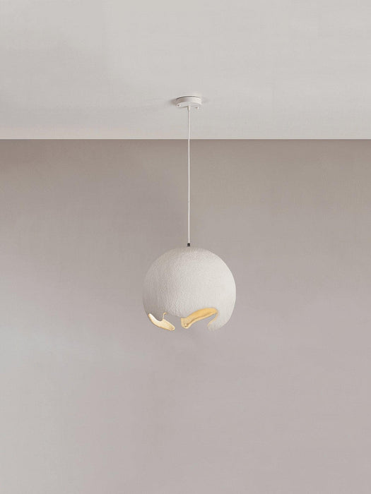 Geometric Resin Pendant Light-DWHOME