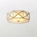 Geometric Shaped Flush Ceiling Light-DWHOME