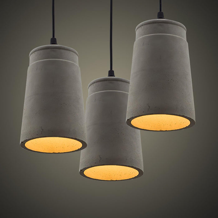 Georgia Cement Pendant Light-DWHOME