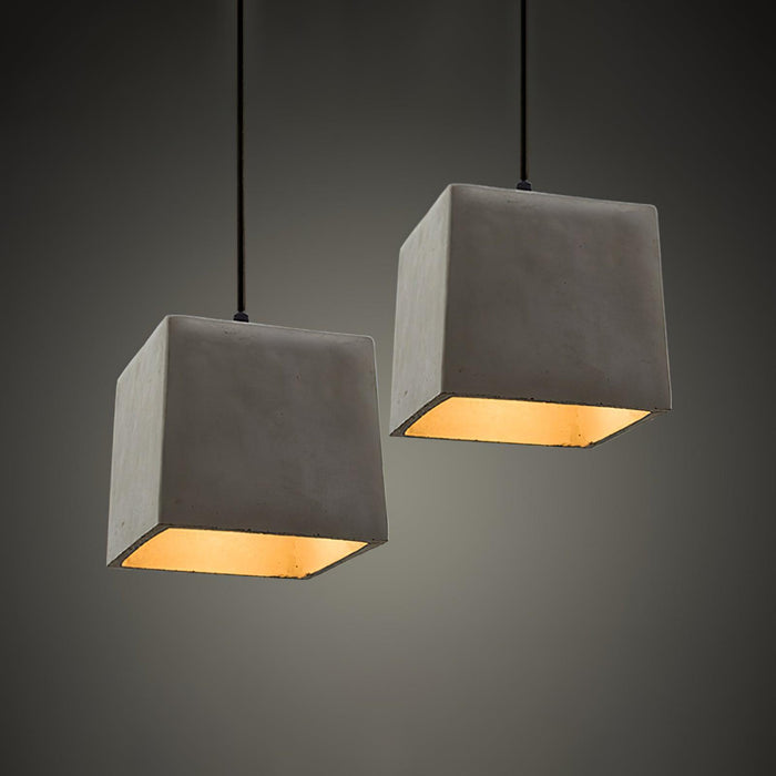 Georgia Cement Pendant Light-DWHOME