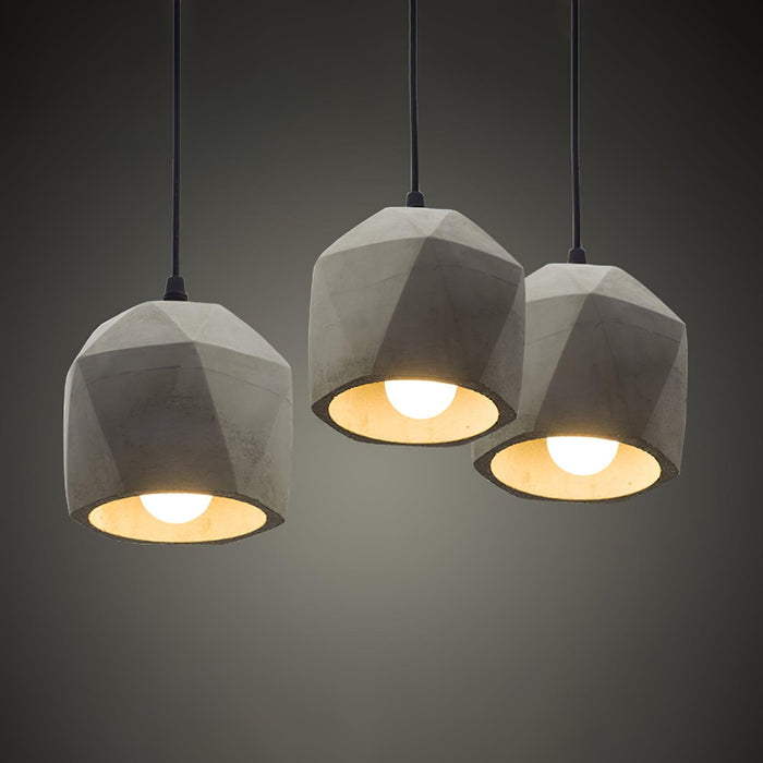 Georgia Cement Pendant Light-DWHOME