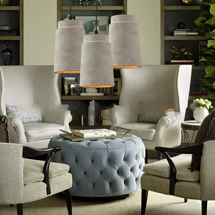 Georgia Cement Pendant Light-DWHOME