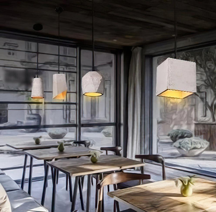 Georgia Cement Pendant Light-DWHOME