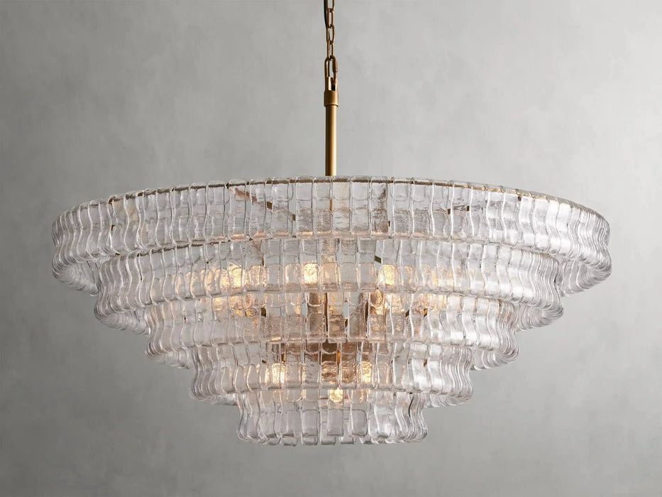 Ghiaccio Round Chandelier 36''48''-DWHOME