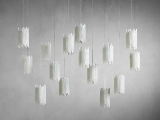 Gianna Rectangular Chandelier 15/30 Light-DWHOME