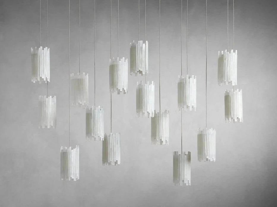 Gianna Rectangular Chandelier 15/30 Light-DWHOME