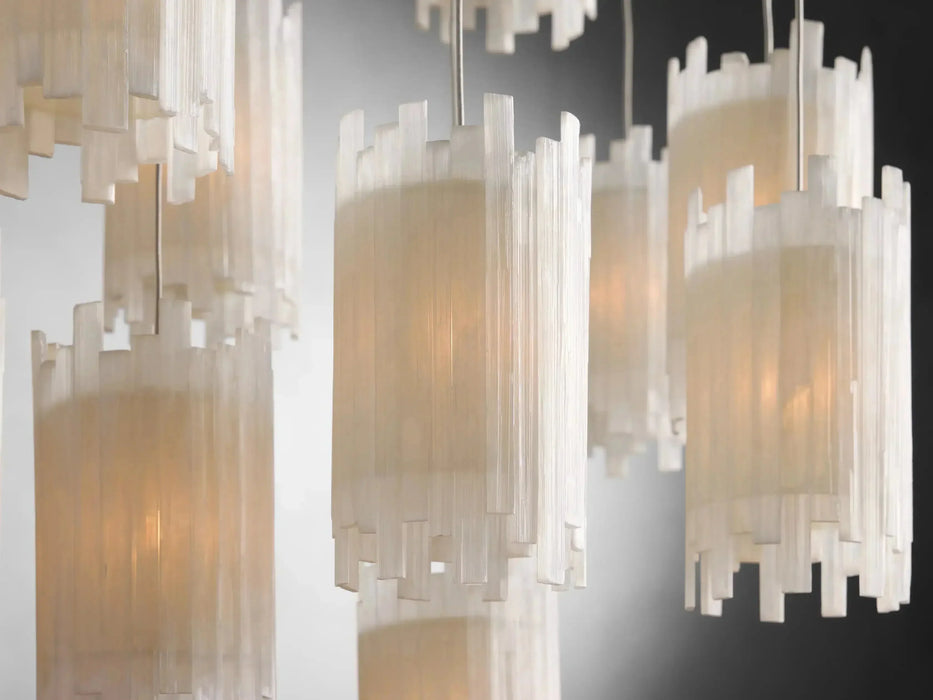 Gianna Rectangular Chandelier 15/30 Light-DWHOME