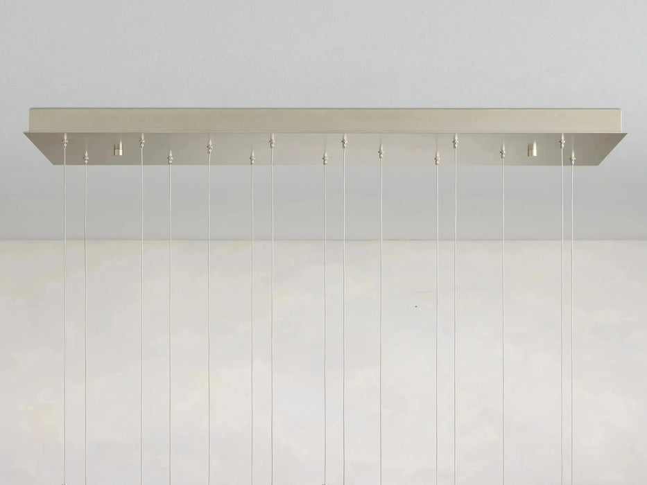 Gianna Rectangular Chandelier 15/30 Light-DWHOME