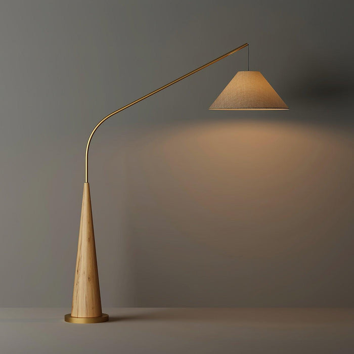 Gibson Arc Floor Lamp-DWHOME