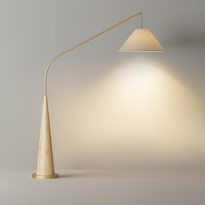 Gibson Arc Floor Lamp-DWHOME