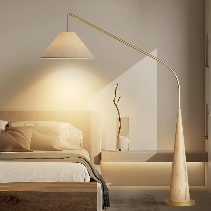 Gibson Arc Floor Lamp-DWHOME