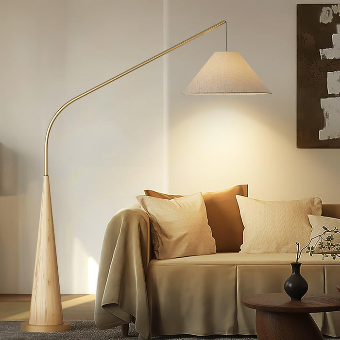 Gibson Arc Floor Lamp-DWHOME