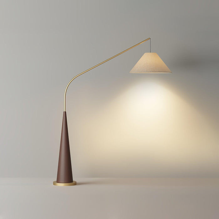 Gibson Arc Floor Lamp-DWHOME