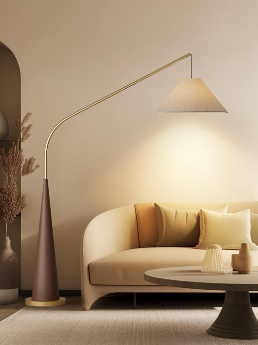 Gibson Arc Floor Lamp-DWHOME