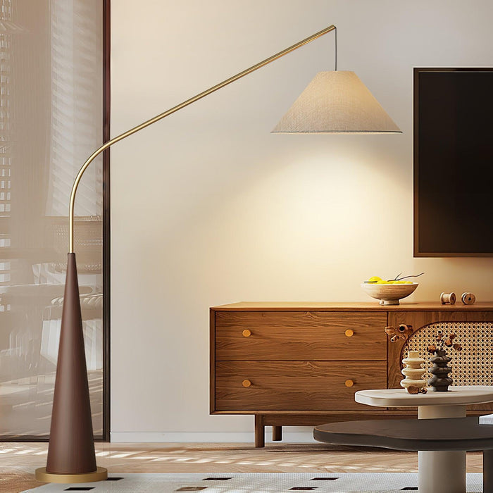 Gibson Arc Floor Lamp-DWHOME